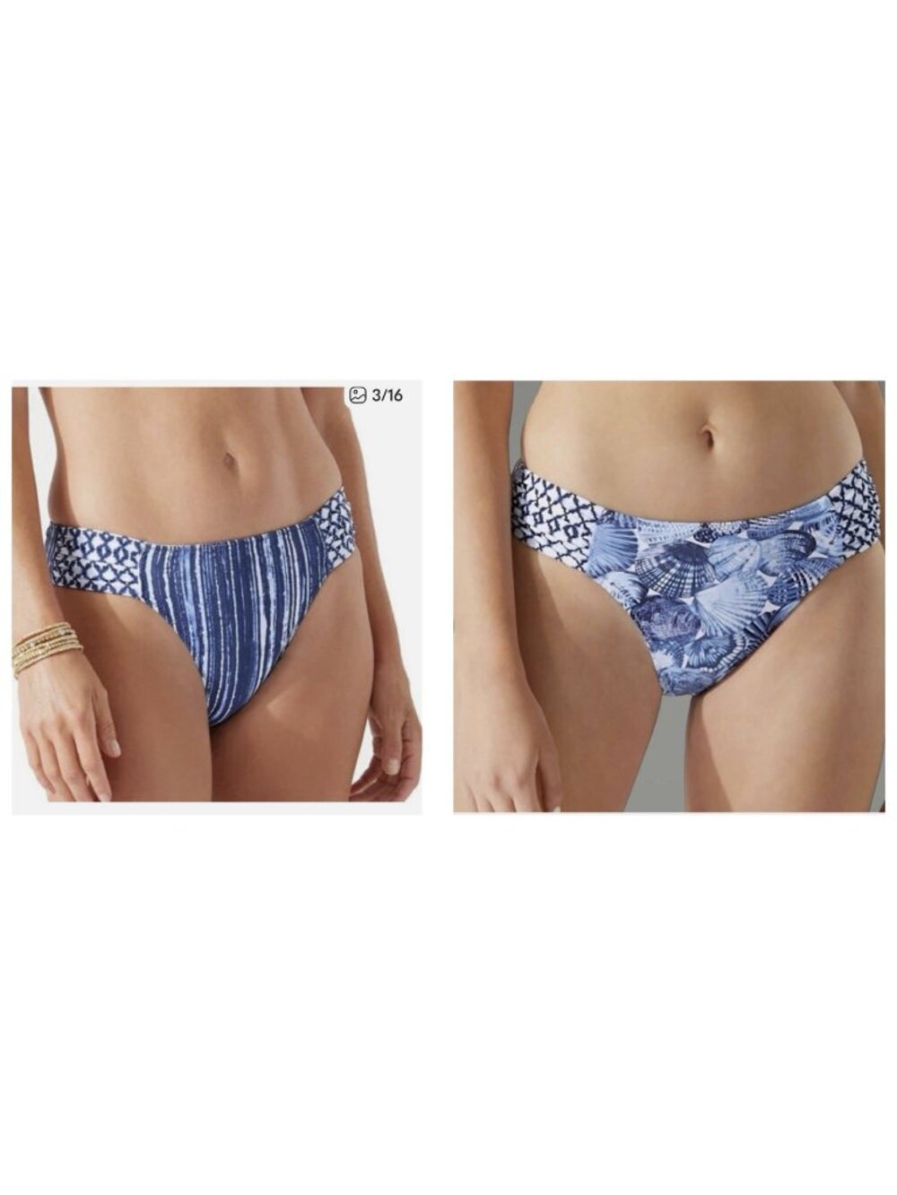 NEW NWT Tommy Bahama Swimwear bottom swim separate M MEDIUM SANIBELLE BLUES REV
